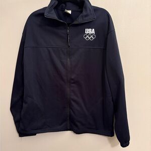 USA Olympic Navy Blue Hoodie Men XL